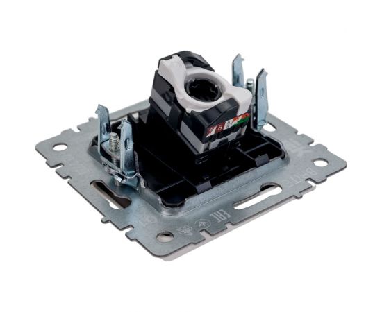 Компьютерная розетка rj45 IEK Brite рк10-брб категория 5e, белый BR-K10-1-K01 – изображение 4