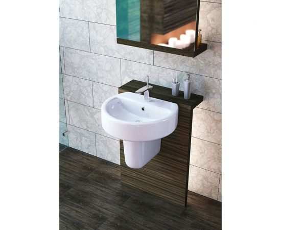 Умывальник Sanita Luxe Best 55 без крепления 00013137 BSTSLWB01 – изображение 8