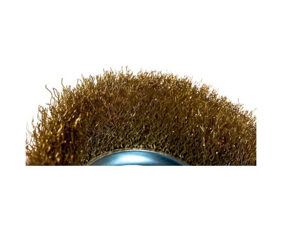 Щетка чашечная с гофрированной проволокой 100 мм, М14 KENDO 76000429 – изображение 2