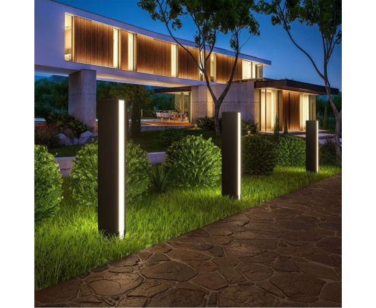 Садово-парковый светильник со светодиодами Elektrostandard 1538 TECHNO LED чёрный a053316 – изображение 2