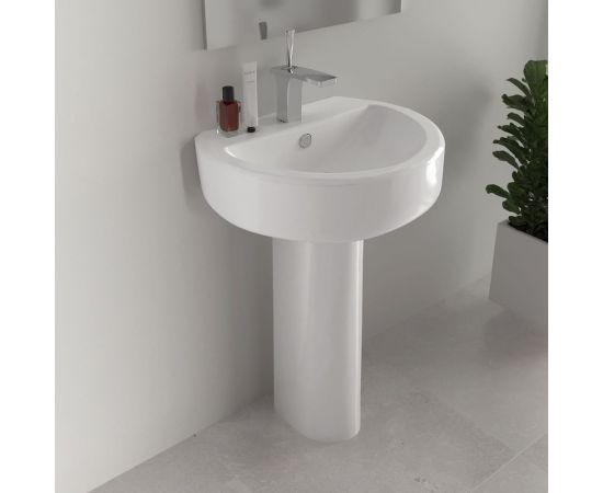 Умывальник Sanita Luxe Best 55 без крепления 00013137 BSTSLWB01 – изображение 6