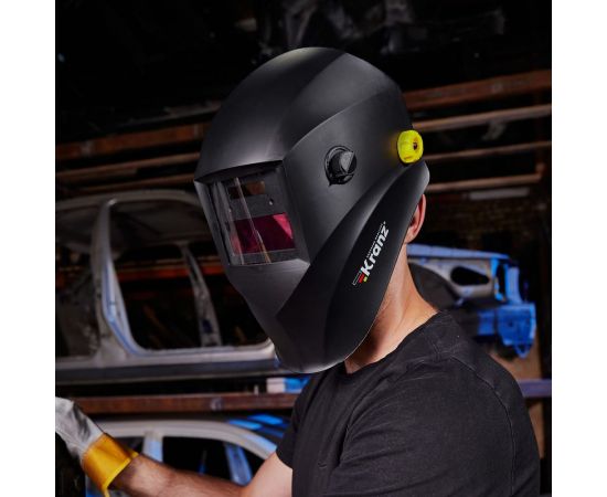 Маска сварщика с автоматическим светофильтром Хамелеон АСФ 400 KRANZ KR-16-0796 – изображение 5