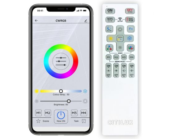 Светильник Citilux Старлайт Смарт Хром RGB CL703A100G – изображение 6