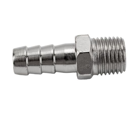 Штуцер елочка 10 мм - наружная резьба 1/4" Pegas pneumatic 4003 