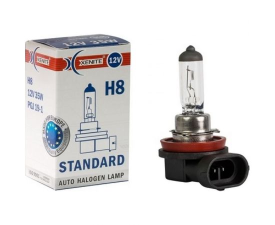 Автомобильная лампа XENITE STANDARD H8, PGJ19-1, 1 шт. 1007015 