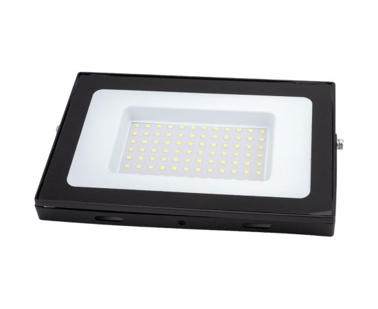Светодиодный прожектор Ultraflash LFL-10001 C02 черный LED SMD, 100 Вт, 230В, 6500К 14285 