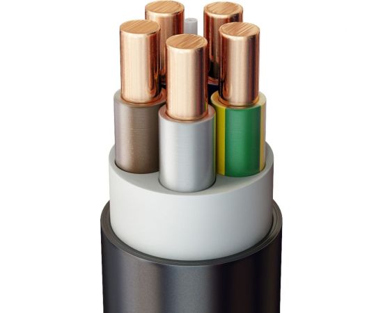 Кабель ввг-нг(a) -ls 5x6ок(n,pe)-0,66 (бухта 50м) Угличкабель PLLS1050600140000000-05 