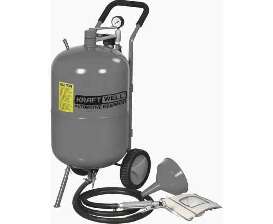 Пескоструйная установка KraftWell бак для песка 74 л KRW-SB20H 