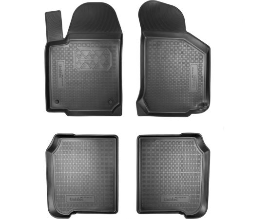 Салонные коврики UNIDEC для Skoda Octavia I A4 1997-2000/Skoda Octavia Tour A4 2000-2010 NPL-Po-81-40 