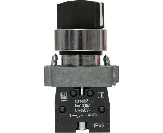 Переключатель BD21 2P короткая ручка NO IP65 PROxima EKF xb2-bd21-65 – изображение 3