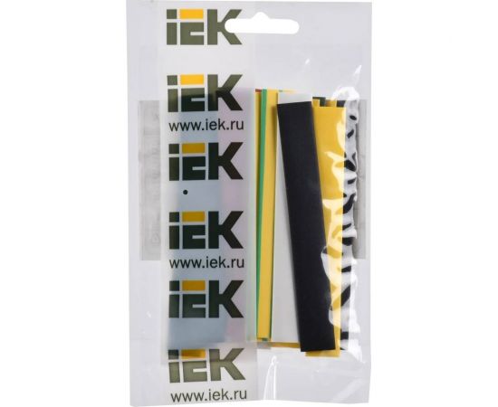 Набор ТТУ IEK нг-ls 8/4мм l=100мм 7 цветов 21шт/упак UDR10-008-004-021-S – изображение 3