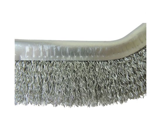 Универсальная ручная щетка OSBORN 265x140, ворс гофр сталь 0,30 462.291-0008 – изображение 2