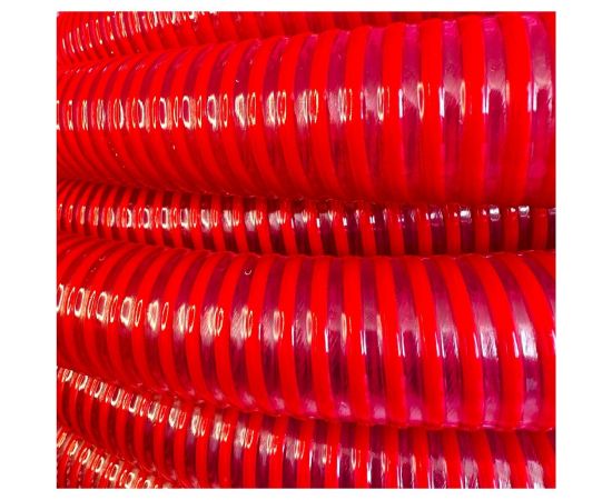 Напорно-всасывающий морозостойкий шланг ПВХ НОВЭМ Снегирь 10 атм 40мм 10м – изображение 4