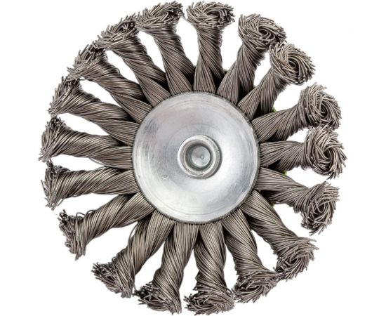 Щетка крученая конусная 100 мм для дрели Дело Техники 272300 – изображение 2