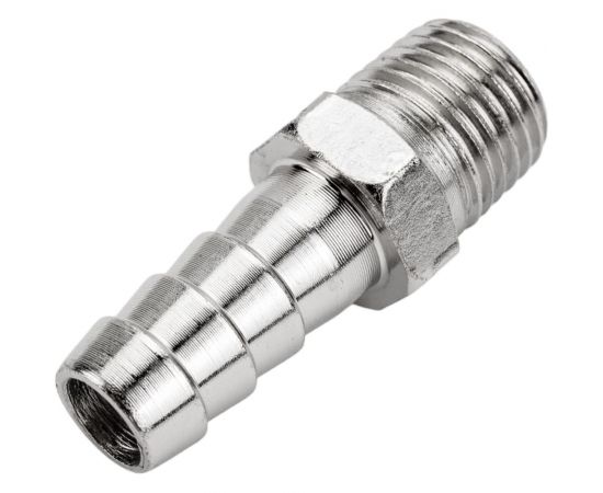 Штуцер елочка 10 мм - наружная резьба 1/4" Pegas pneumatic 4003 – изображение 2