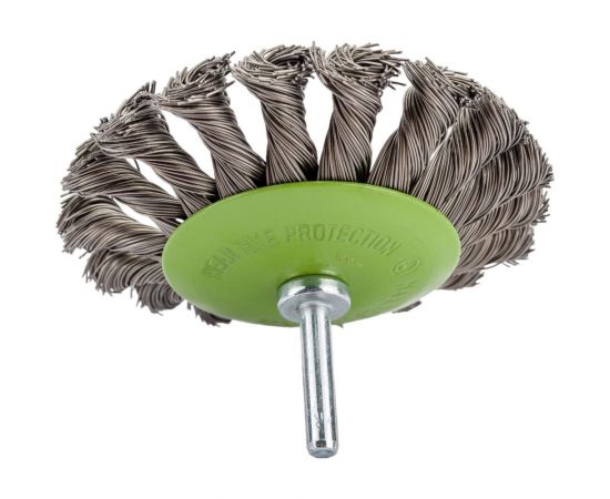 Щетка крученая конусная 100 мм для дрели Дело Техники 272300 – изображение 3