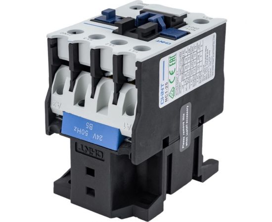 Контактор CHINT NC1-2501 25А 24В/АС3 1НЗ 50Гц (R) 221640 – изображение 3