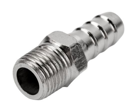 Штуцер елочка 10 мм - наружная резьба 1/4" Pegas pneumatic 4003 – изображение 4