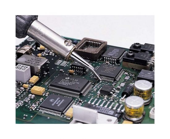 Паяльник PACE PS90 с подставкой, синий разъем для ST50/75/115, MBT301/350 6993-0267 – изображение 2