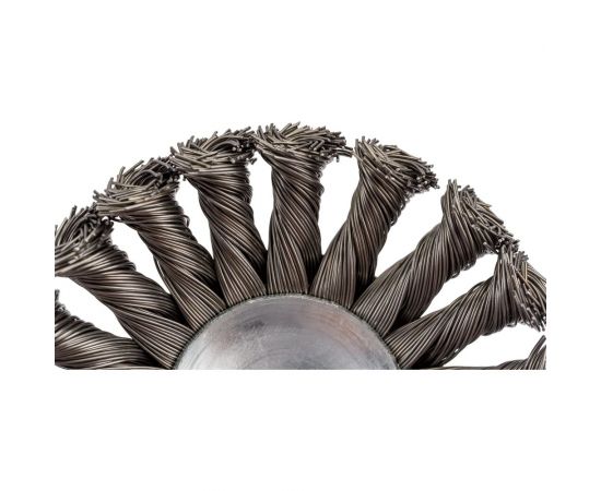 Щетка крученая конусная 100 мм для дрели Дело Техники 272300 – изображение 4