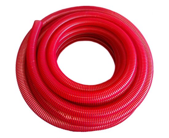 Напорно-всасывающий морозостойкий шланг ПВХ НОВЭМ Снегирь 10 атм 40мм 10м – изображение 2