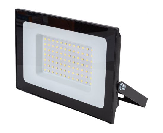 Светодиодный прожектор Ultraflash LFL-10001 C02 черный LED SMD, 100 Вт, 230В, 6500К 14285 – изображение 3