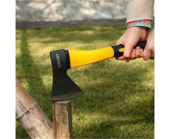 Топор с фибергласовой рукоятью DEKO DKFA600 600 г 065-0969 – изображение 4
