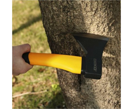 Топор с фибергласовой рукоятью DEKO DKFA600 600 г 065-0969 – изображение 3
