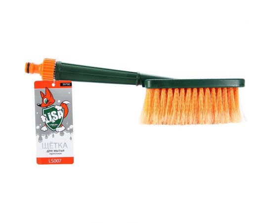 Щетка для мытья LI-SA проточная ручка со штуцером для подачи воды, 31 см ls007 39790 