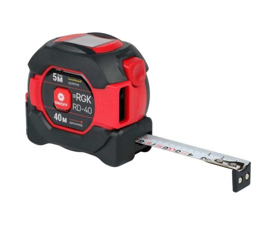 Лазерный дальномер с рулеткой RGK RD40 774871 