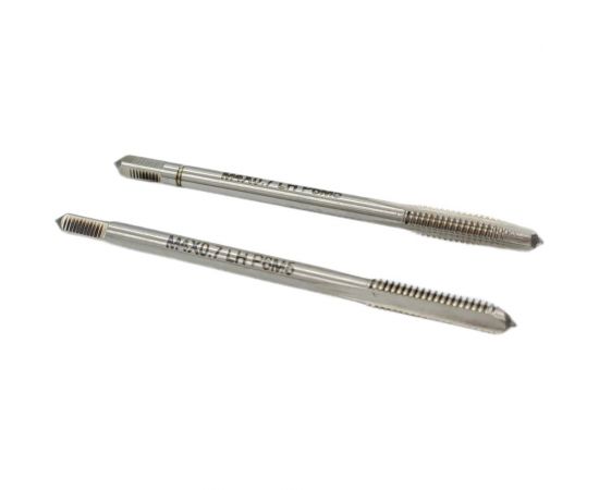 Машинно-ручной метчик TORNERI М 4х0.7, комплект из 2-х шт, Р6М5 , левый 038228 