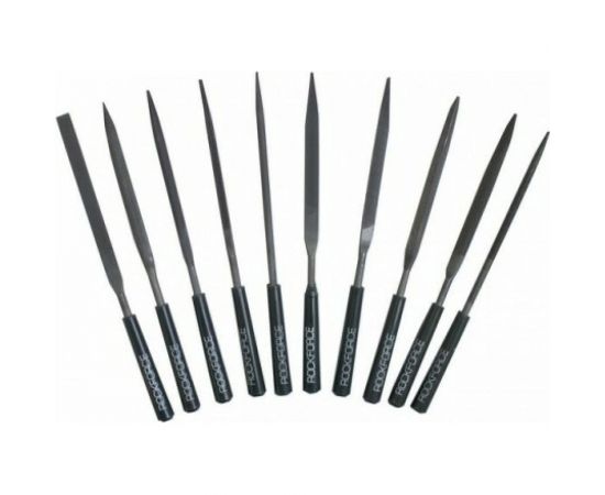 Набор надфилей Rockforce L-160 мм, 4 мм, 10 предметов RF-6164 – изображение 2