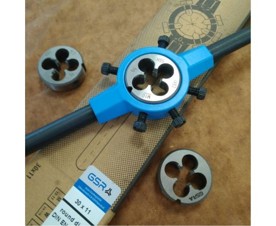 Плашкодержатель GSR DIN EN 22568 20x5 L175 мм Silver B08801020 – изображение 3