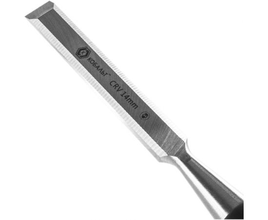 Плоская стамеска (14 х 140 мм, CR-V, блистер) КОБАЛЬТ 245-541 – изображение 3