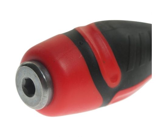 Усиленная шлицевая отвертка со сквозным стержнем SL8.0 х 250мм JTC 7623 – изображение 3