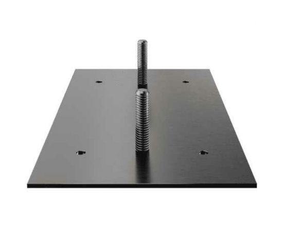 Резиновый бампер Технология БР-450 250x450x100 мм, (П) в комплекте с пластиной для крепления БР, 450x250 мм, 2 шайбы + 2 гайки 00-00005091 – изображение 4