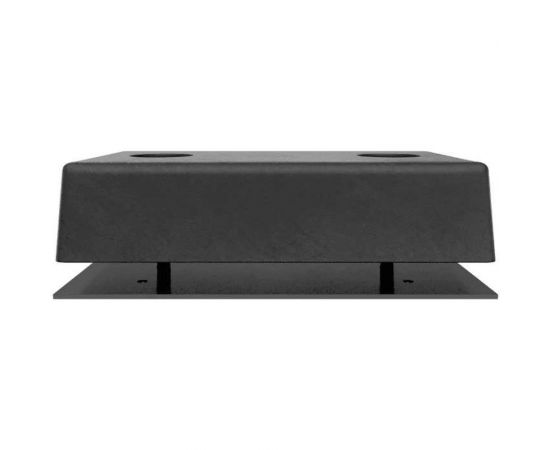 Резиновый бампер Технология БР-450 250x450x100 мм, (П) в комплекте с пластиной для крепления БР, 450x250 мм, 2 шайбы + 2 гайки 00-00005091 – изображение 2