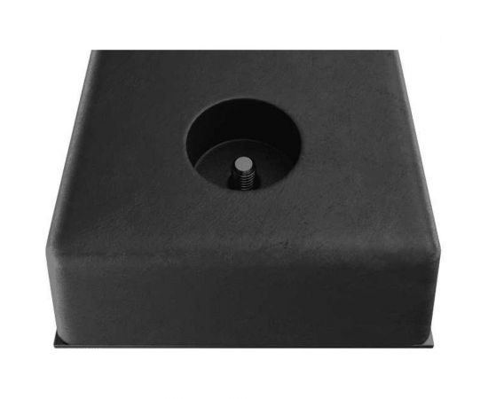 Резиновый бампер Технология БР-450 250x450x100 мм, (П) в комплекте с пластиной для крепления БР, 450x250 мм, 2 шайбы + 2 гайки 00-00005091 – изображение 6