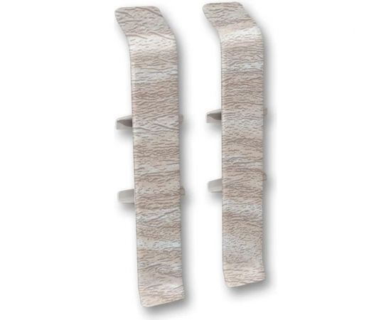 Соединитель для плинтуса DECONIKA (85 мм; 294 Орех антик; 2 шт.) Д-П85-С-Ф2 294 ОРХ АНТ 