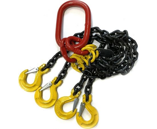 Цепной четырехветвевой строп ТамбовТехСнаб 4СЦ, 2.36 т, 1.5 м 7930124364913 