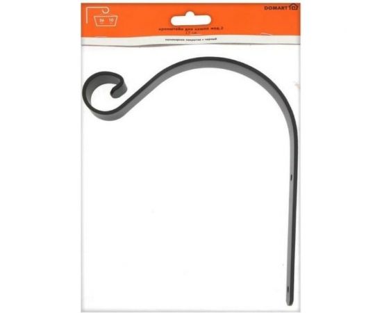 Кронштейн для кашпо Домарт 17 см, черный 170936 – изображение 2