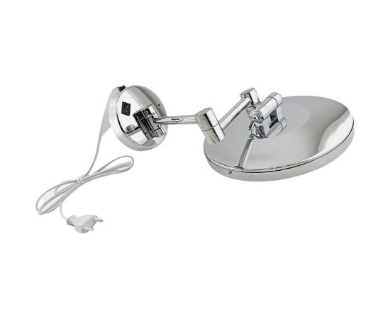 Косметическое настенное зеркало OUTE 15х15 см, с увеличением, с подсветкой TJ83-8 – изображение 2