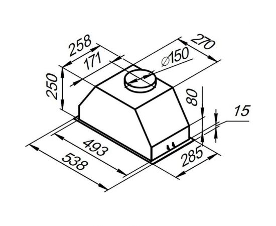 Вытяжка Kuppersberg INBOX 54 B 5947 – изображение 2
