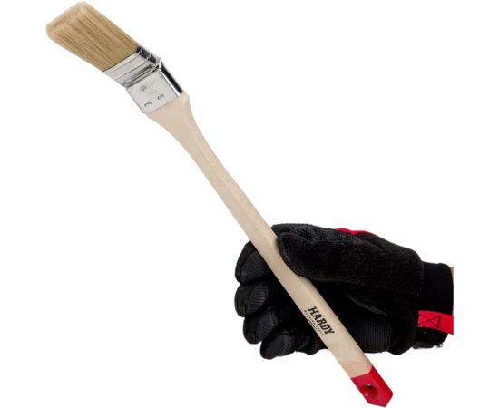 Угловая кисть HARDY серия 71, смешанная щетина, 35х13мм 0220-715115 – изображение 4