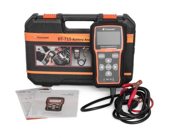 Тестер АКБ Foxwell 12-24В BT715 – изображение 2