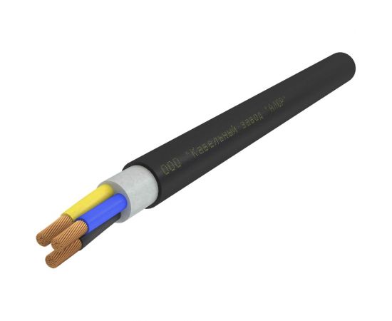 Кабель ООО Кабельный завод АЛЮР КГВВ-нг(А)-LS 3x1,5 (N) -0,66 Ч, бухта 100 метров 2014987000005 