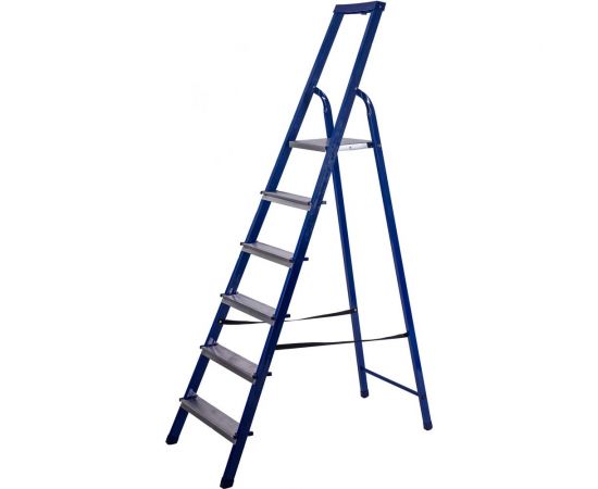 Стальная стремянка с органайзером STAIRS 6 ступеней CS 06 LX 