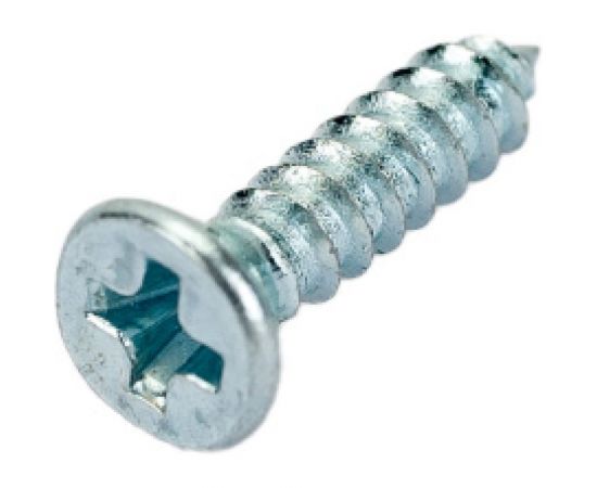 Саморез ЦКИ DIN7982 2.2х9.5 остроконечный Ц 2000 шт. 4538 – изображение 4