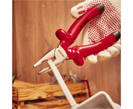 Комбинированные плоскогубцы REXANT 180 мм, диэлектрические до 1000 В 12-4612-3 – изображение 5