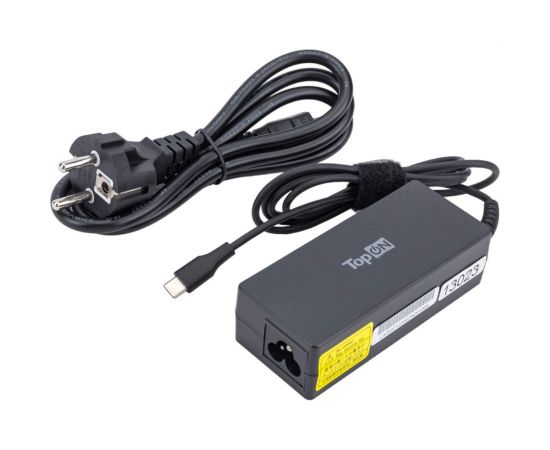 Блок питания TopOn для Dell 20V 3.25A Type-C 65W TOP-DE65T – изображение 3